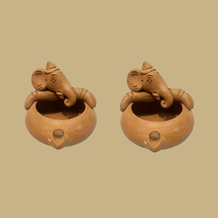 Ganesh Diya set of 2