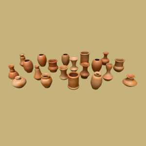 Micro Pots set of 20