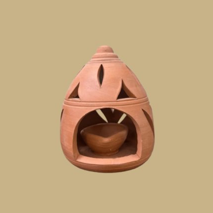 Terrracotta Diya Cover - Night Light single