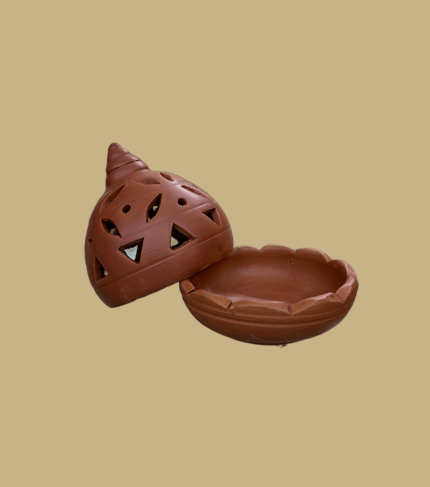 Peacock Diya set of 8 (8)